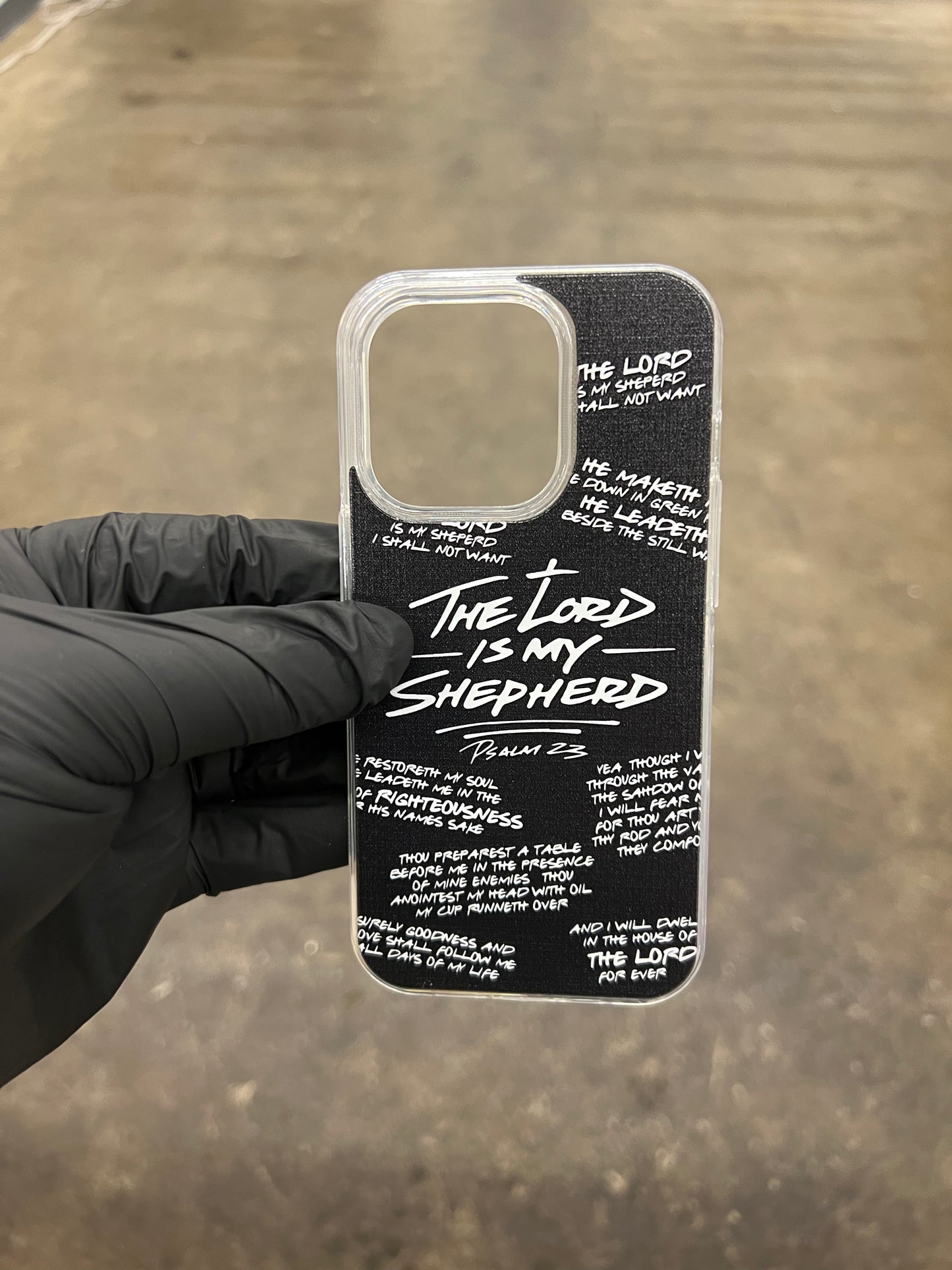 iPhone 14 Pro Max (6.7) “Psalm 23” Hybrid Case