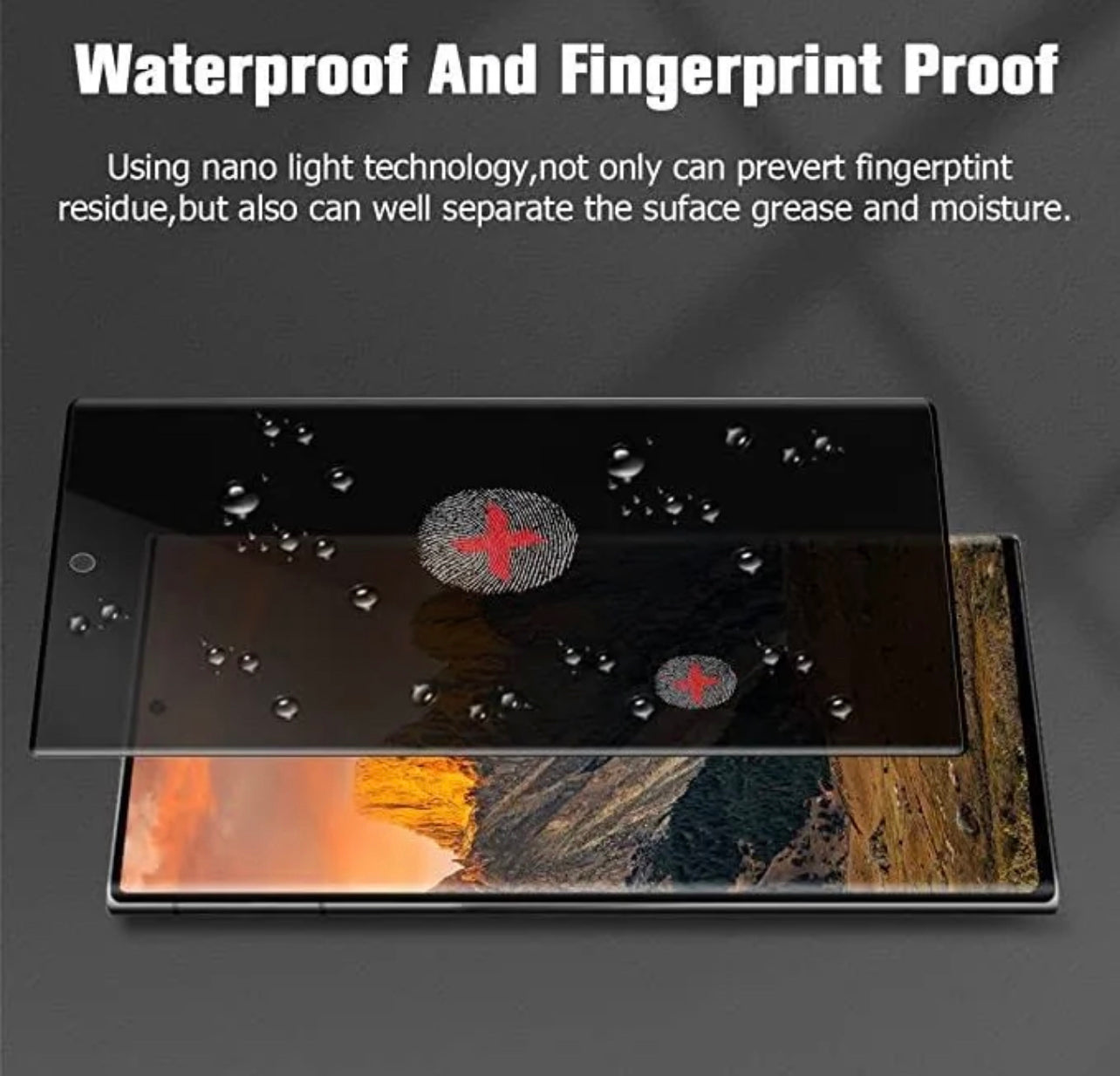 Samsung Galaxy s23 Ultra Privacy Screen Protector