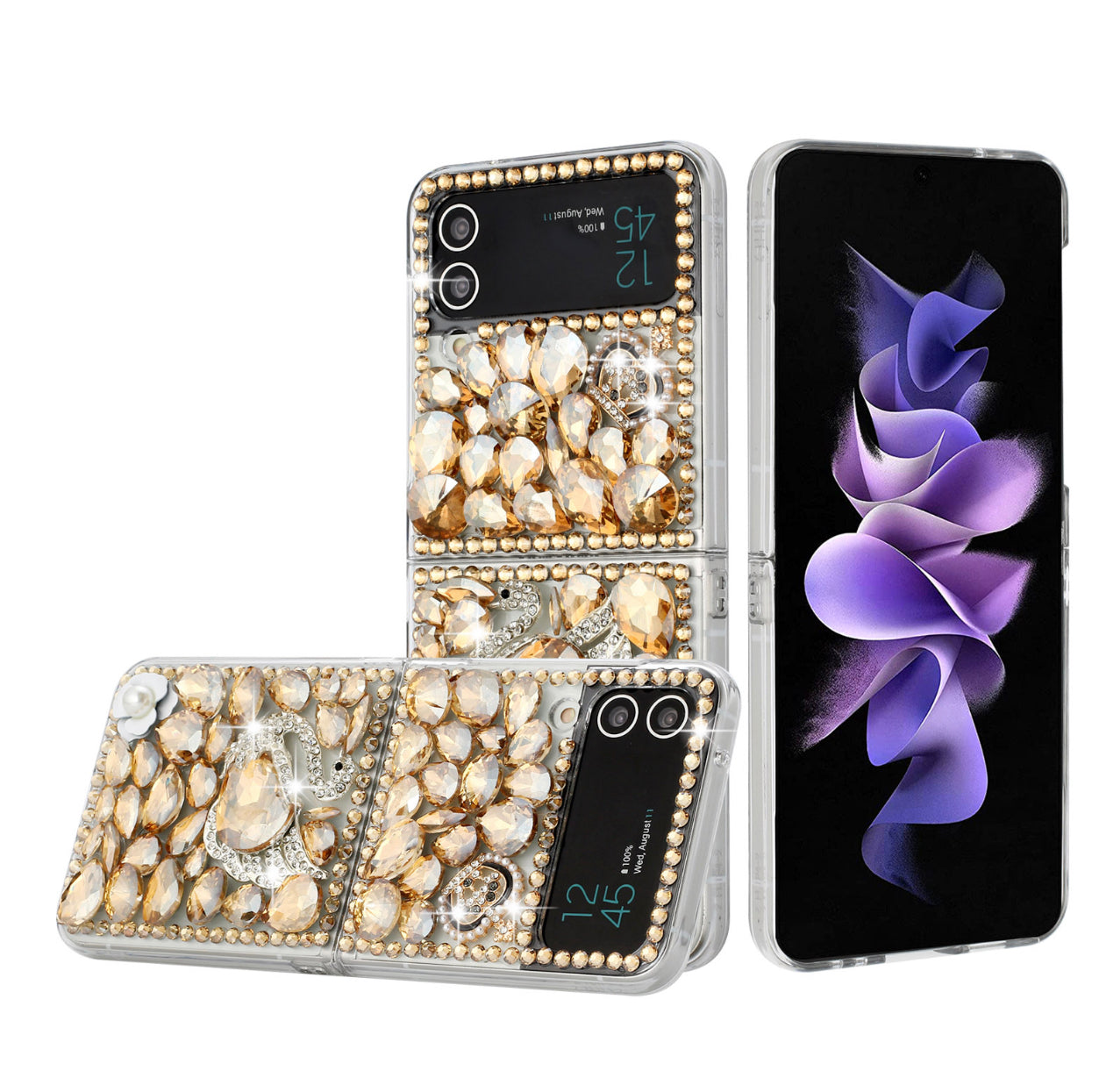 Samsung Galaxy Z Flip 4 Full Diamond Case