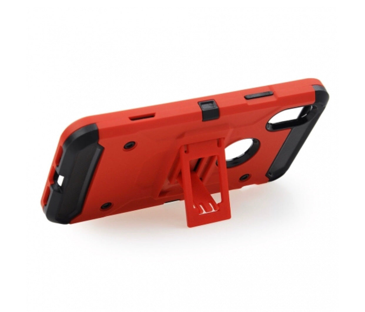 iPhone X/XS hybrid kickstand case- Red