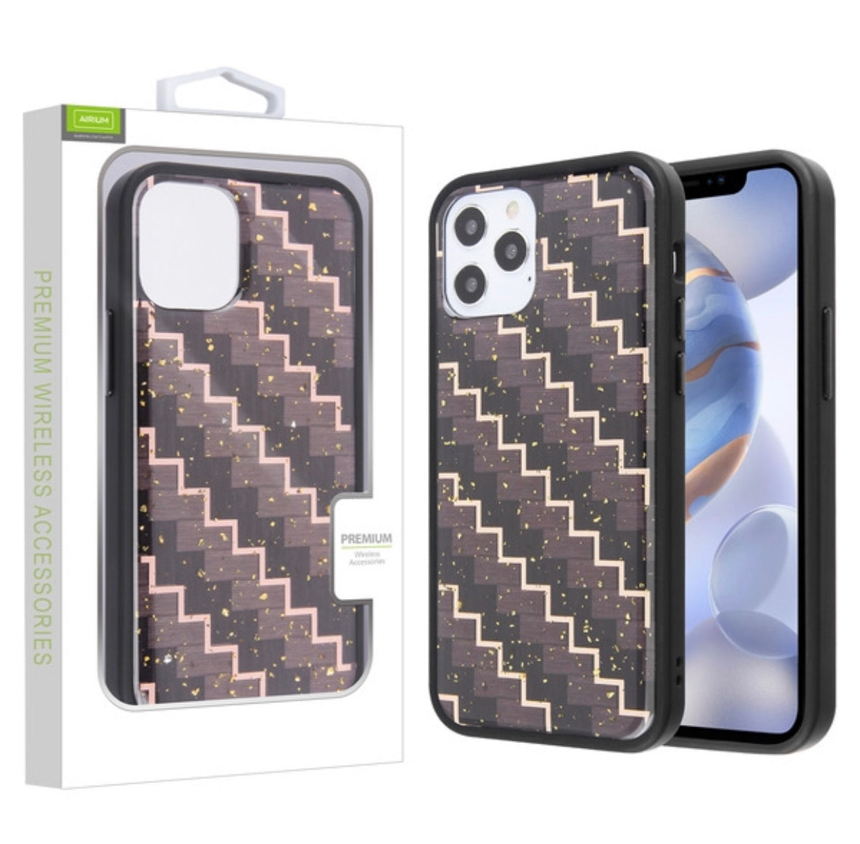 iPhone 12 (6.1)) Premium Hybrid Case