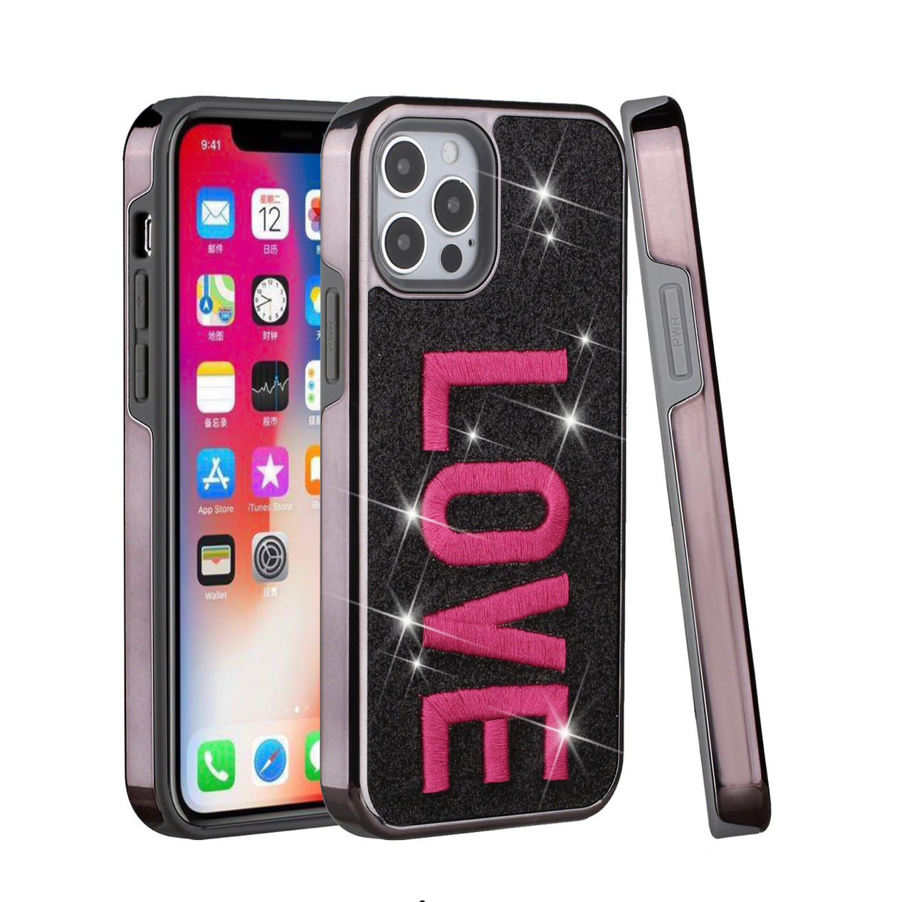 iPhone 12 Pro Max Bling Glitter Case