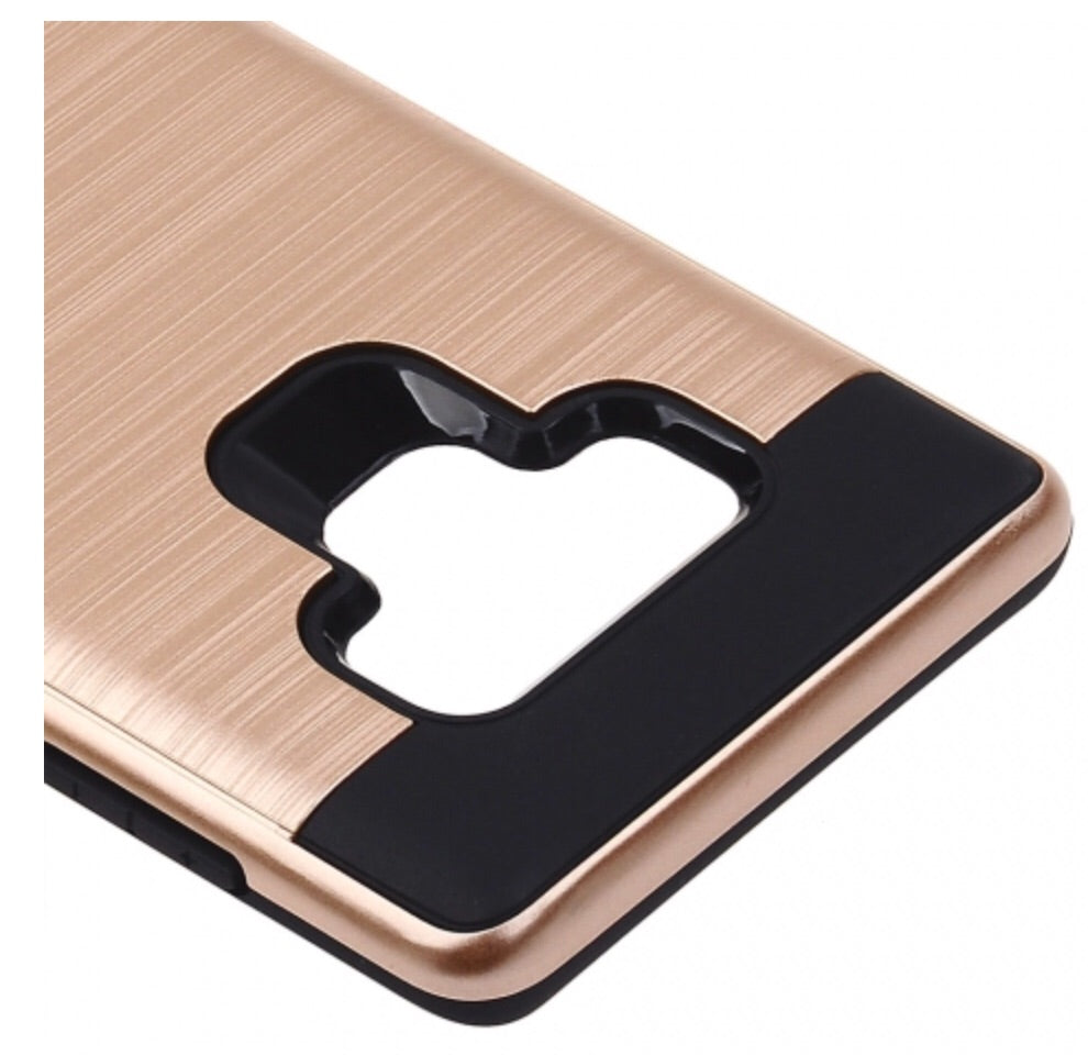 SAMSUNG GALAXY NOTE 9 - SOLID ROSE GOLD HYBRID CASE