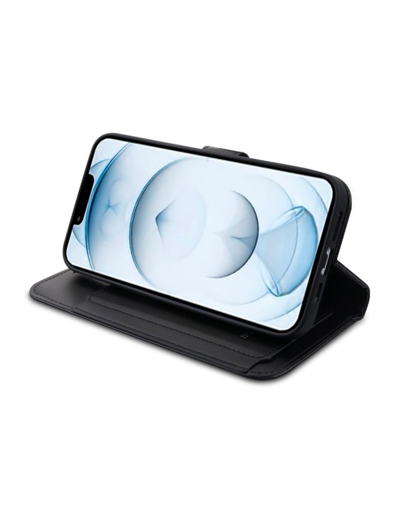 IPHONE 13 PRO MAX (6.7) - MYBAT MYJACKET XTRA SERIES WALLET CASE - BLACK