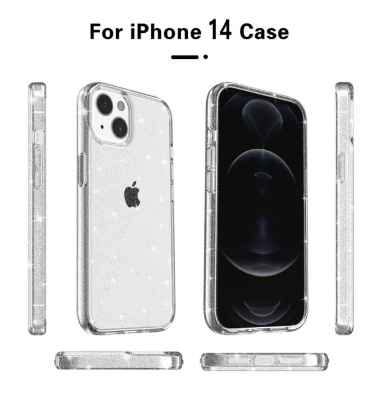 iPhone 14 Bling glitter shockproof Case