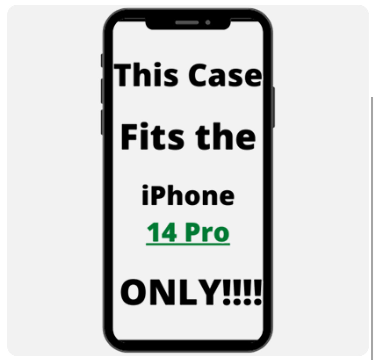 iPhone 14 PRO 6.1” Camera Push Magnetic Ring Stand Hybrid Case Cover - Black