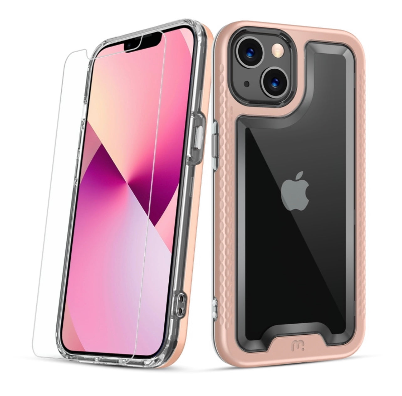 MyBat Pro Lux Series Case for Apple iPhone 13 (6.1) / iPhone 14 (6.1) - Rose Gold