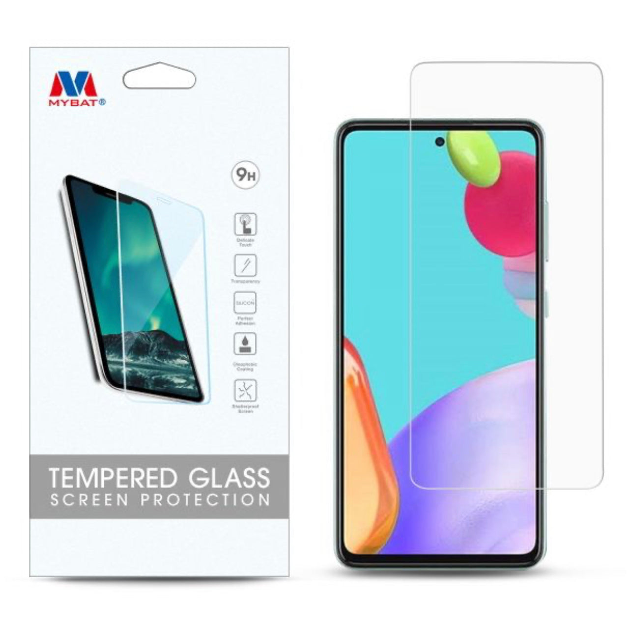 SAMSUNG GALAXY A52 5G - MYBAT TEMPERED GLASS SCREEN PROTECTOR 2.5D - CLEAR