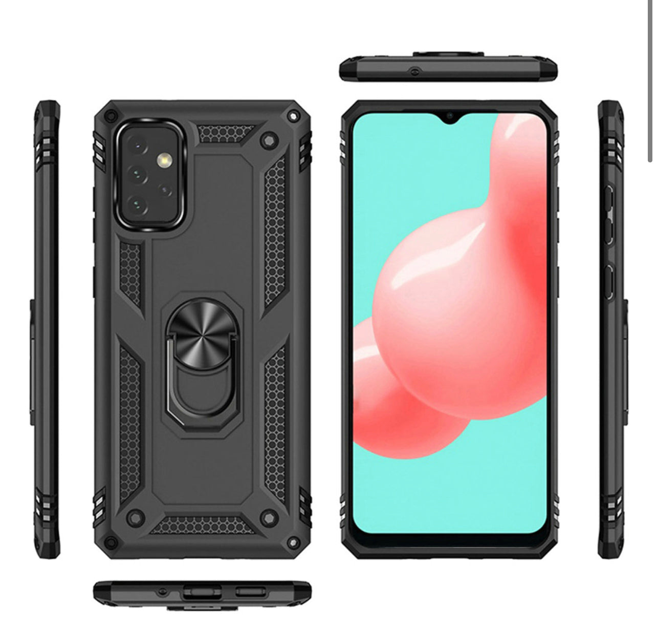 Galaxy A32 Magnetic Ring Kickstand Case