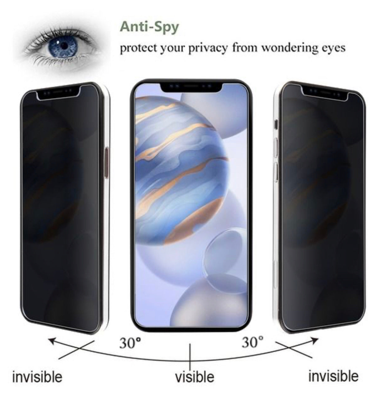 iPhone 12/Pro (6.1) Premium Privacy Glass