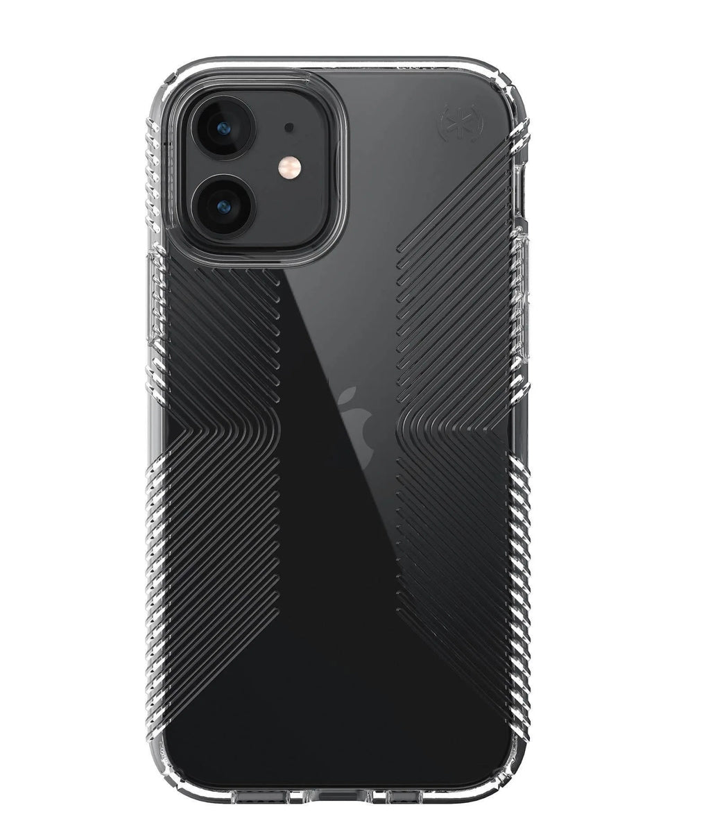 iPhone 12/Pro Perfect-Clear With Grips Case
