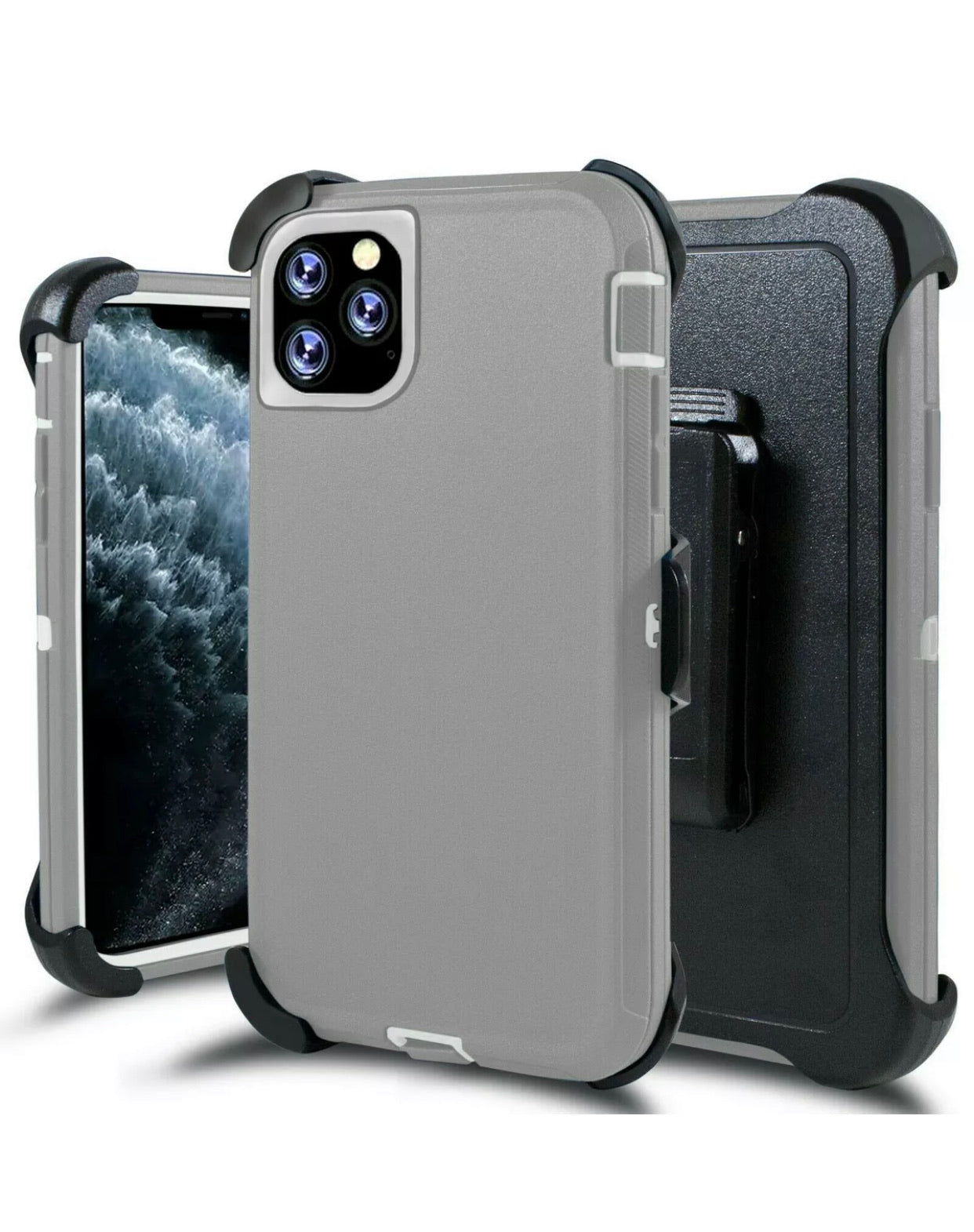 iPhone 11 Heavy Duty Case W/ Belt Clip