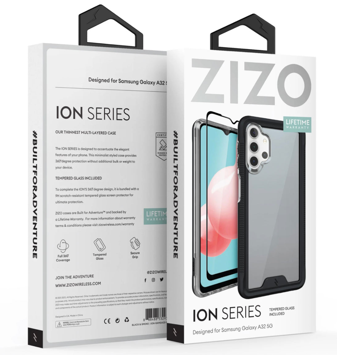 Samsung Galaxy A32 5G Case With Tempered Glass