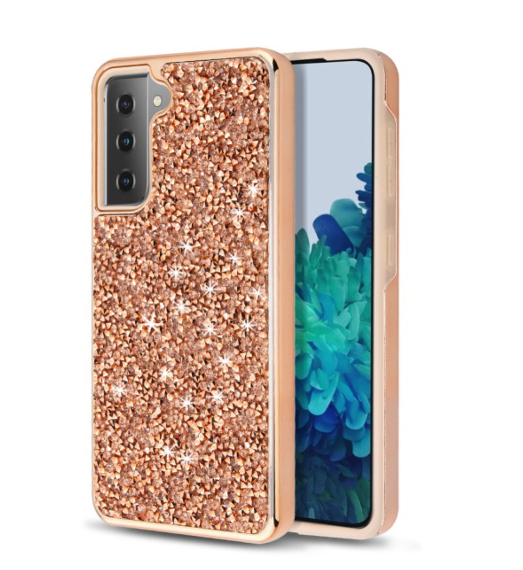 Samsung Galaxy s21 Plus Encrusted Rhinestone Case