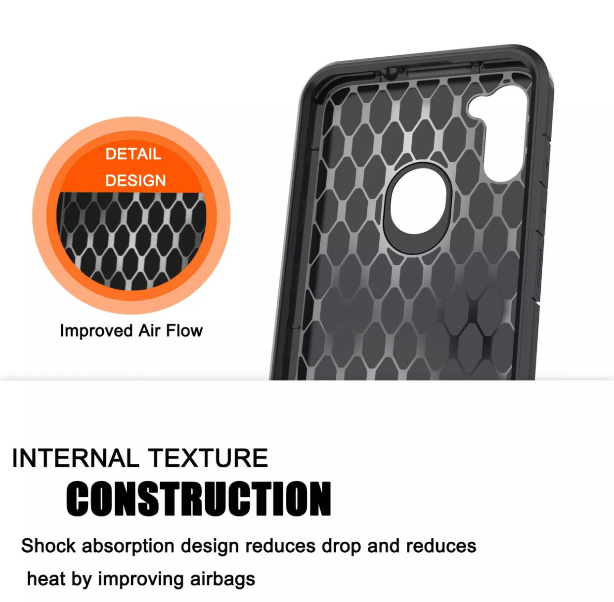 Samsung Galaxy A21 Shockproof Armor Case