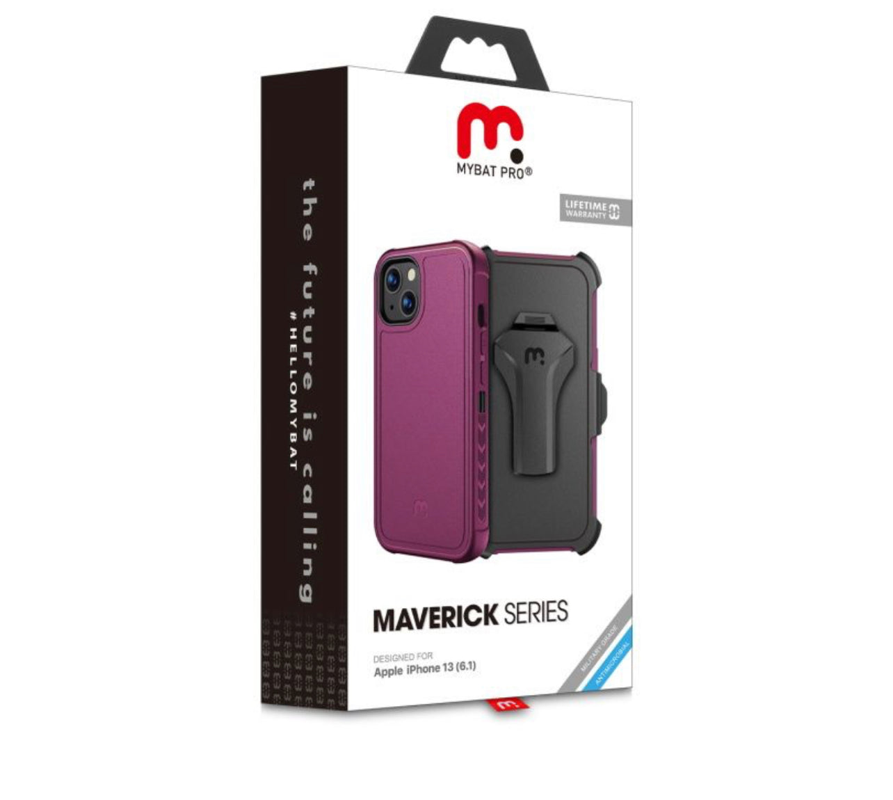 iPhone 13 (6.1) Heavy Duty Case W/ Tempered Glass