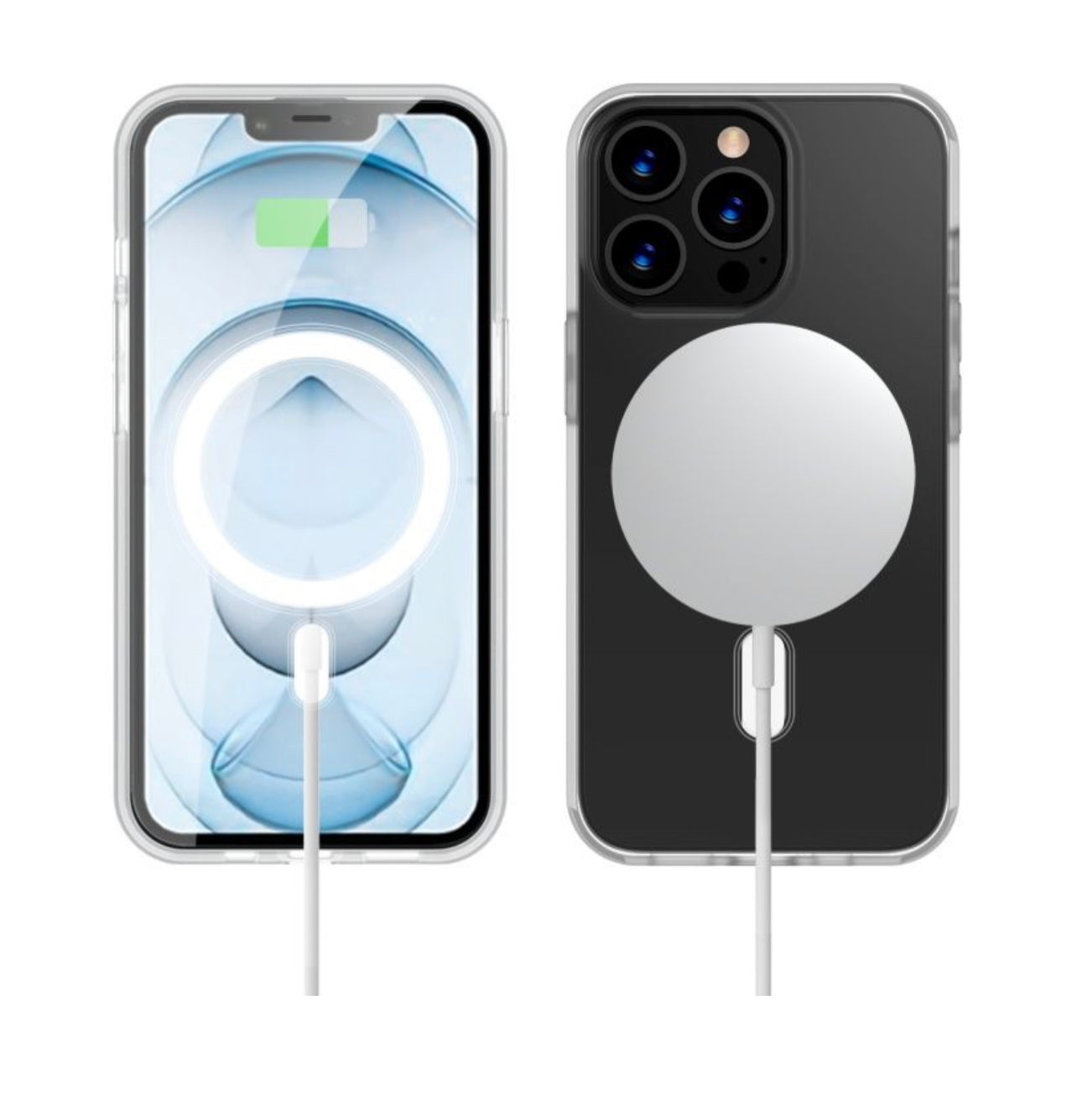 MYBAT PRO MOOD SERIES CASE + ATTACHME WITH MAGSAFE COMPATIBLE FOR APPLE IPHONE 13 PRO MAX (6.7) - CLEAR