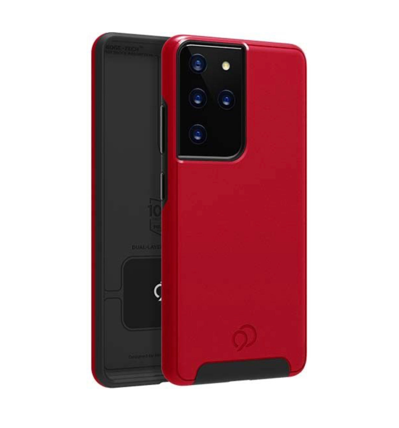 NIMBUS9 CIRRUS 2 CASE FOR SAMSUNG GALAXY S21 ULTRA (6.8) - CRIMSON