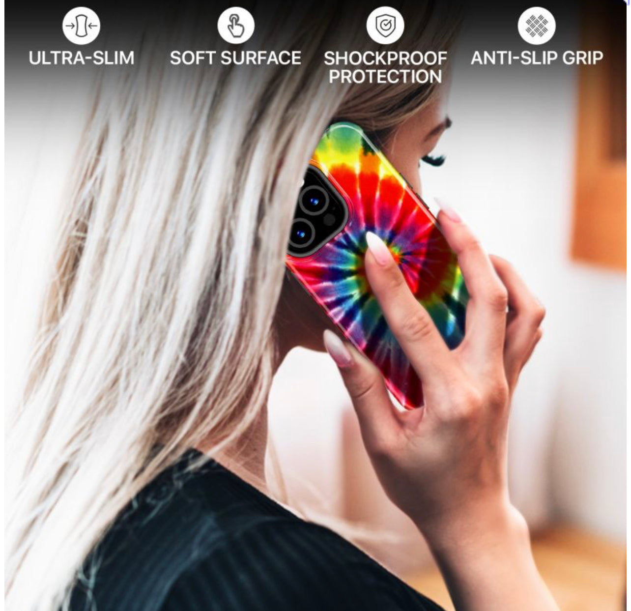 MYBAT PRO FUSE MAGNET SERIES CASE FOR APPLE IPHONE 13 PRO MAX (6.7) - TIE DYE SWIRL