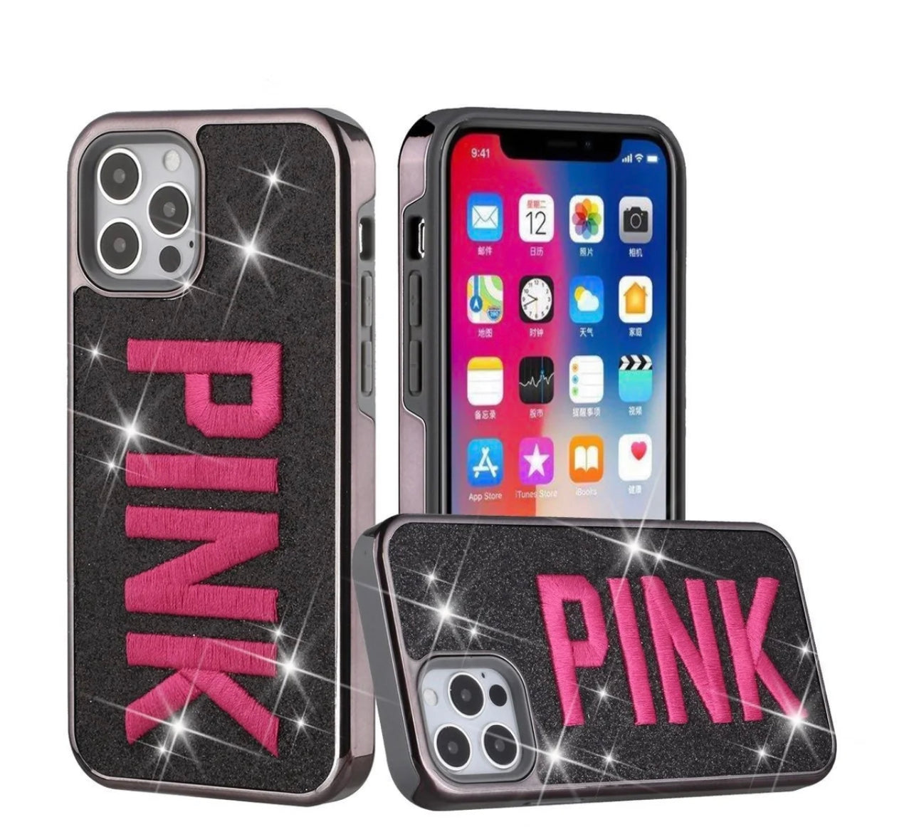 iPhone 12 Pro Max (6.7) Bling Case