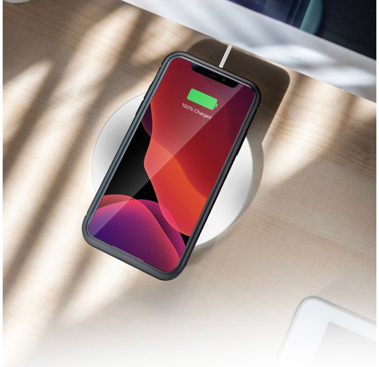 HYPERGEAR QI WIRELESS CHARGING PAD - WHITE