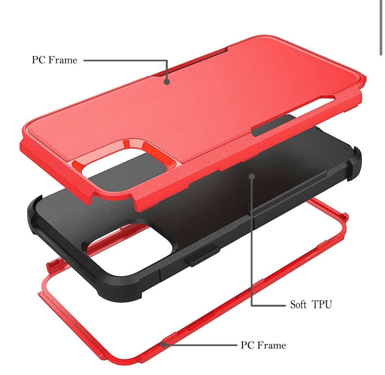 iPhone 13 Pro Max Military Grade Hybrid Case
