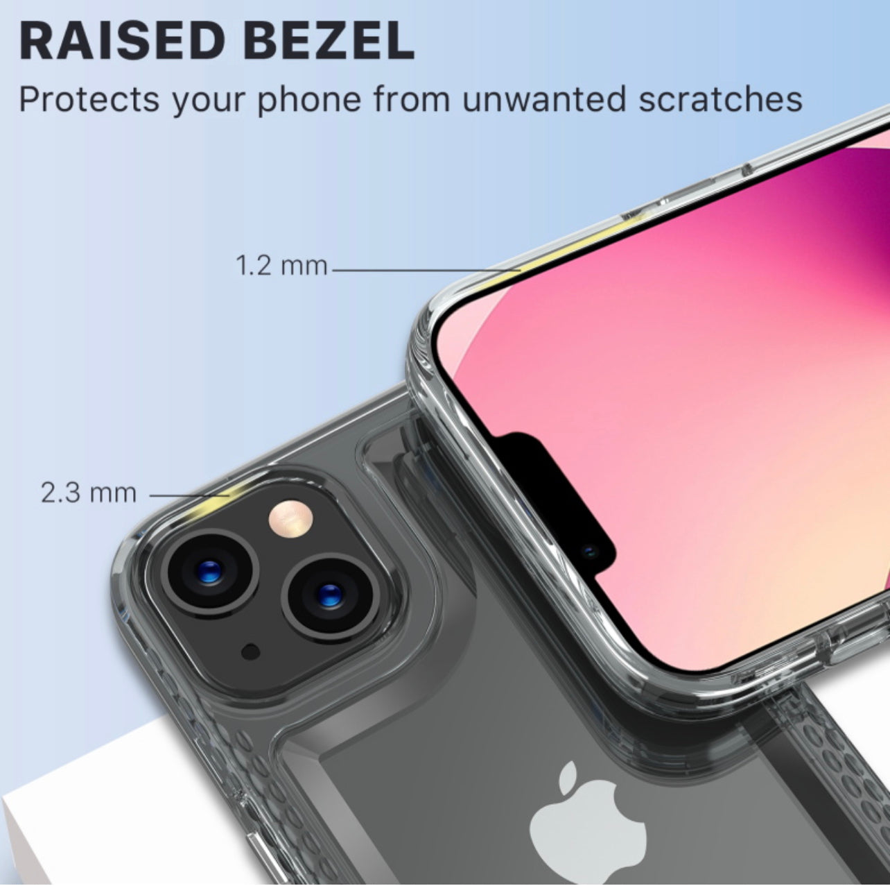 MyBat Pro Lux Series Case for Apple iPhone 13 (6.1) / iPhone 14 (6.1) - Clear