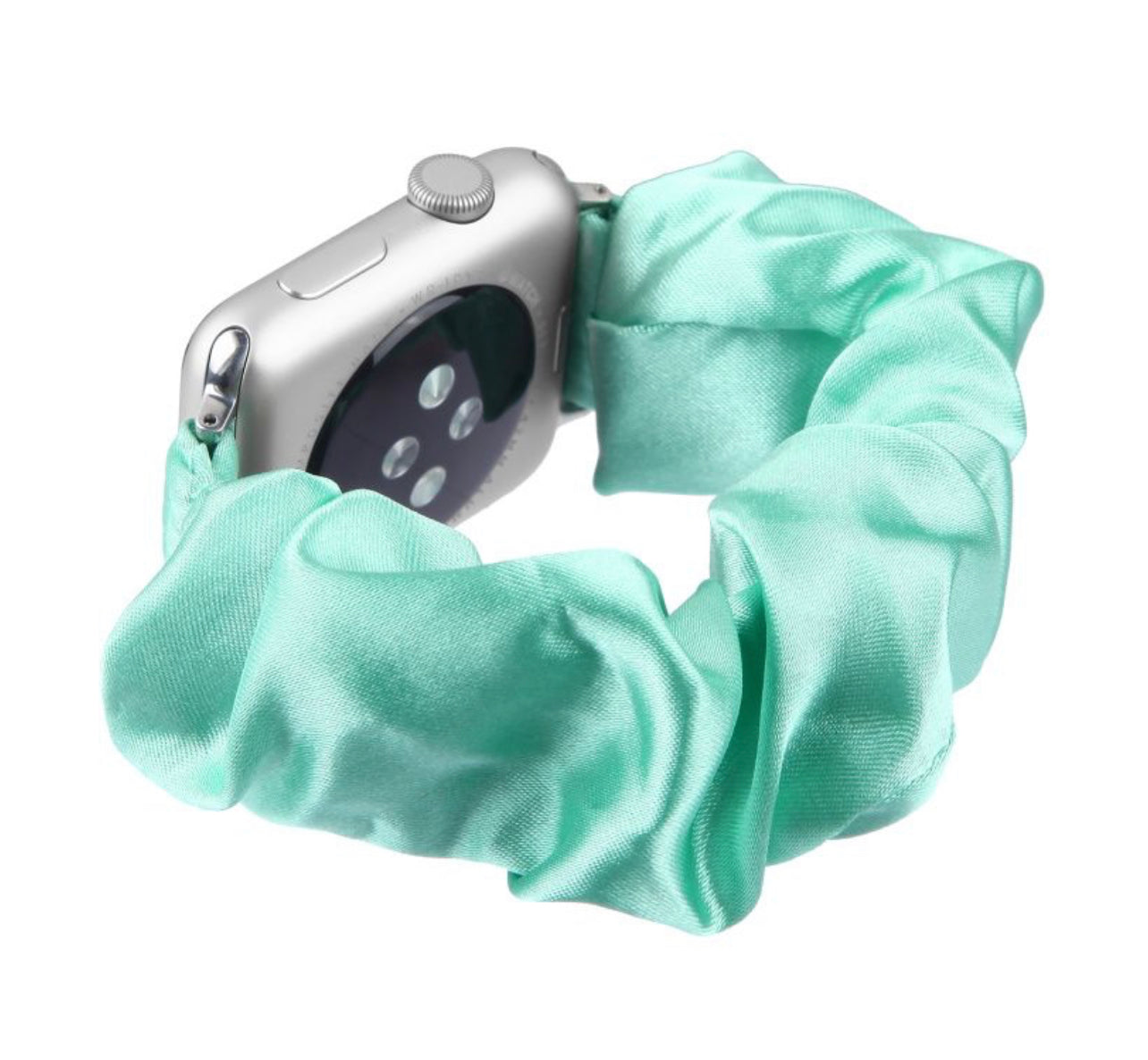 SCRUNCHIE WATCHBAND FOR APPLE WATCH 42MM / 44MM - GREEN