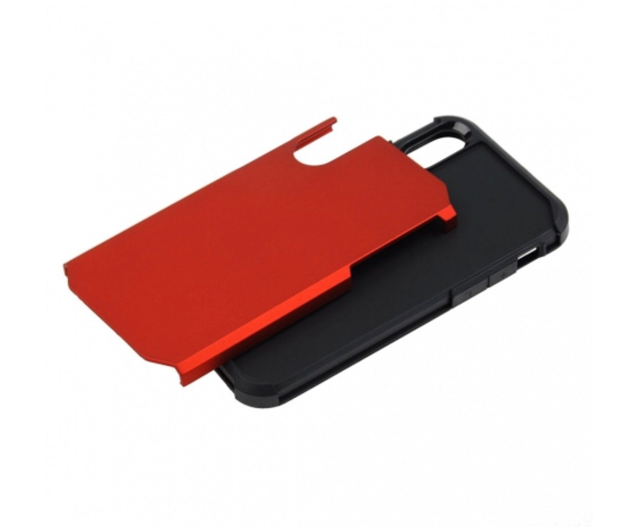 iPhone X/XS hybrid case- Red