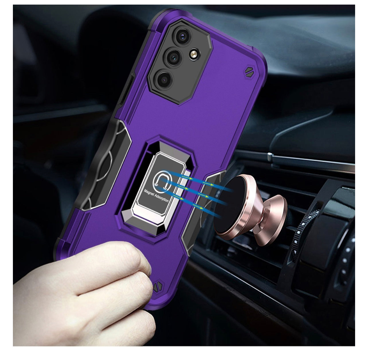 Samsung Galaxy A14 5G Magnetic Ring Stand Case