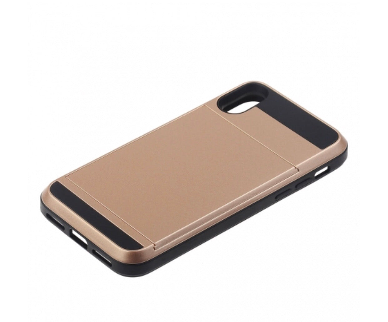 iPhone X/XS credit card holder case- Rose Gold
