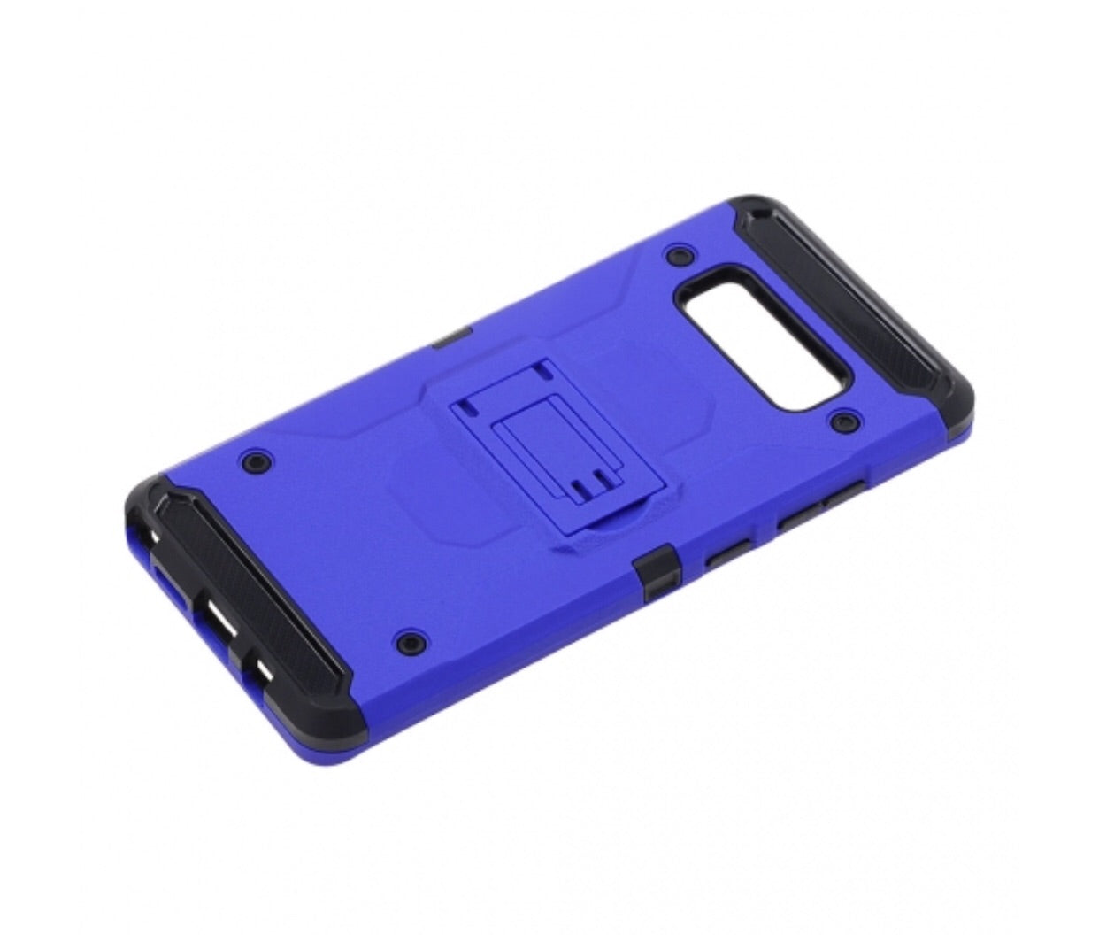 SAMSUNG GALAXY NOTE 8 - BLACK COLORED HORIZONTAL HARD BACK KICKSTAND CASE