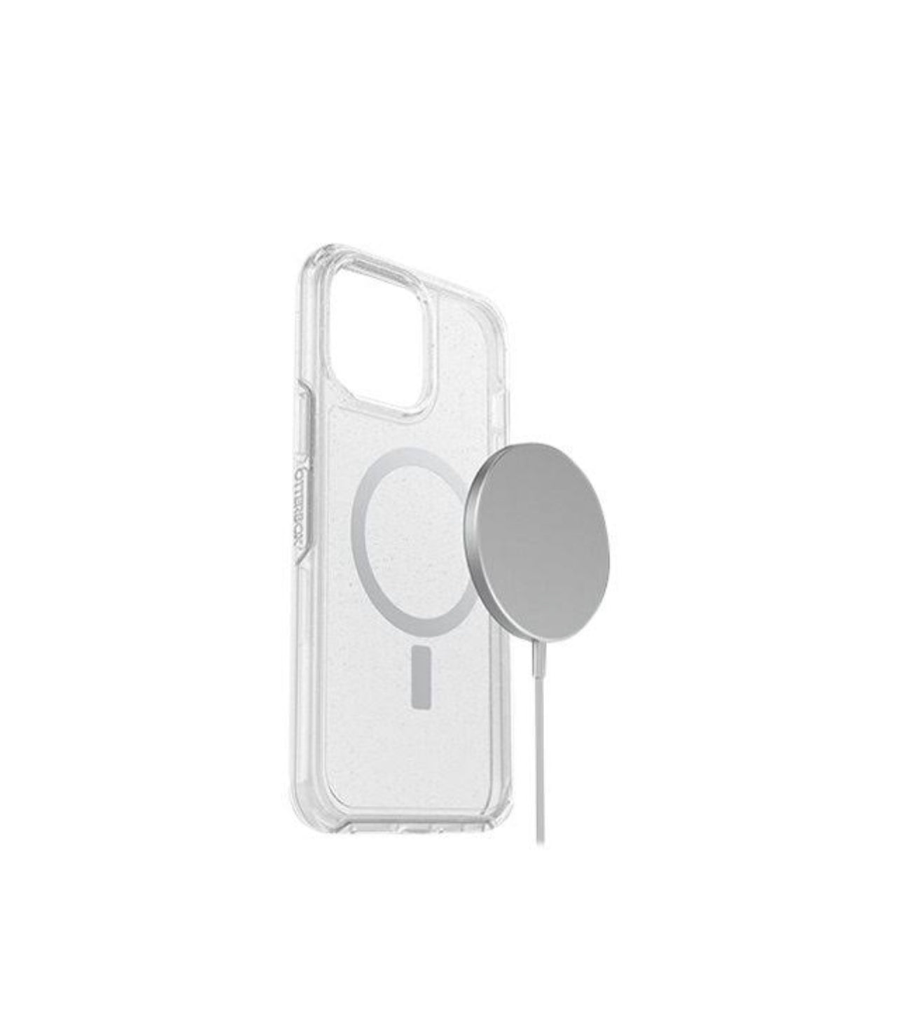 OtterBox iPhone 12/13 Pro Max Symmetry Series+ Clear Antimicrobial Case for MagSafe Ant Stardust 2