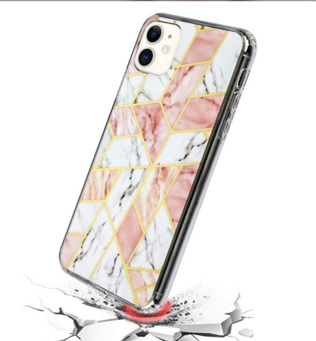iPhone 11 Premium Marble Hybrid Case