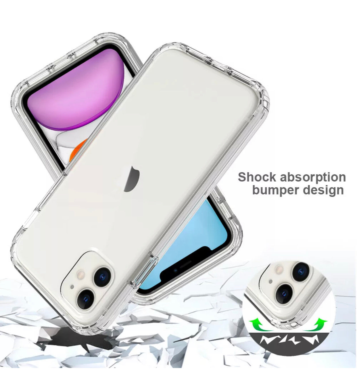 iPhone 11 Premium Hard Shell Hybrid Case