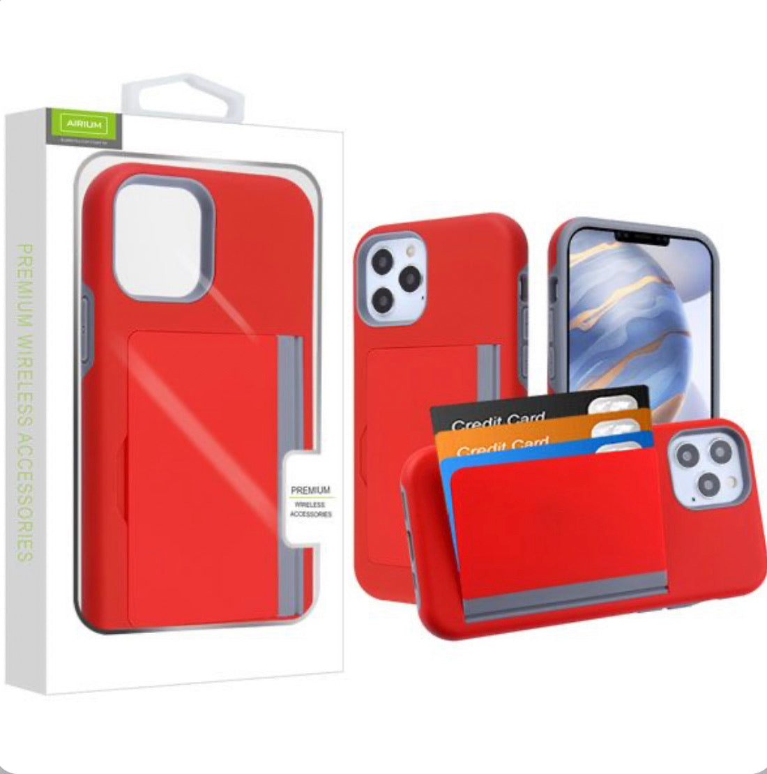 iPhone 12/Pro (6.1) Card Holder Case
