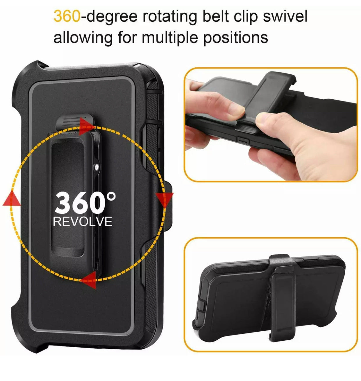 iPhone 12/Pro (6.1) Heavy Duty Case