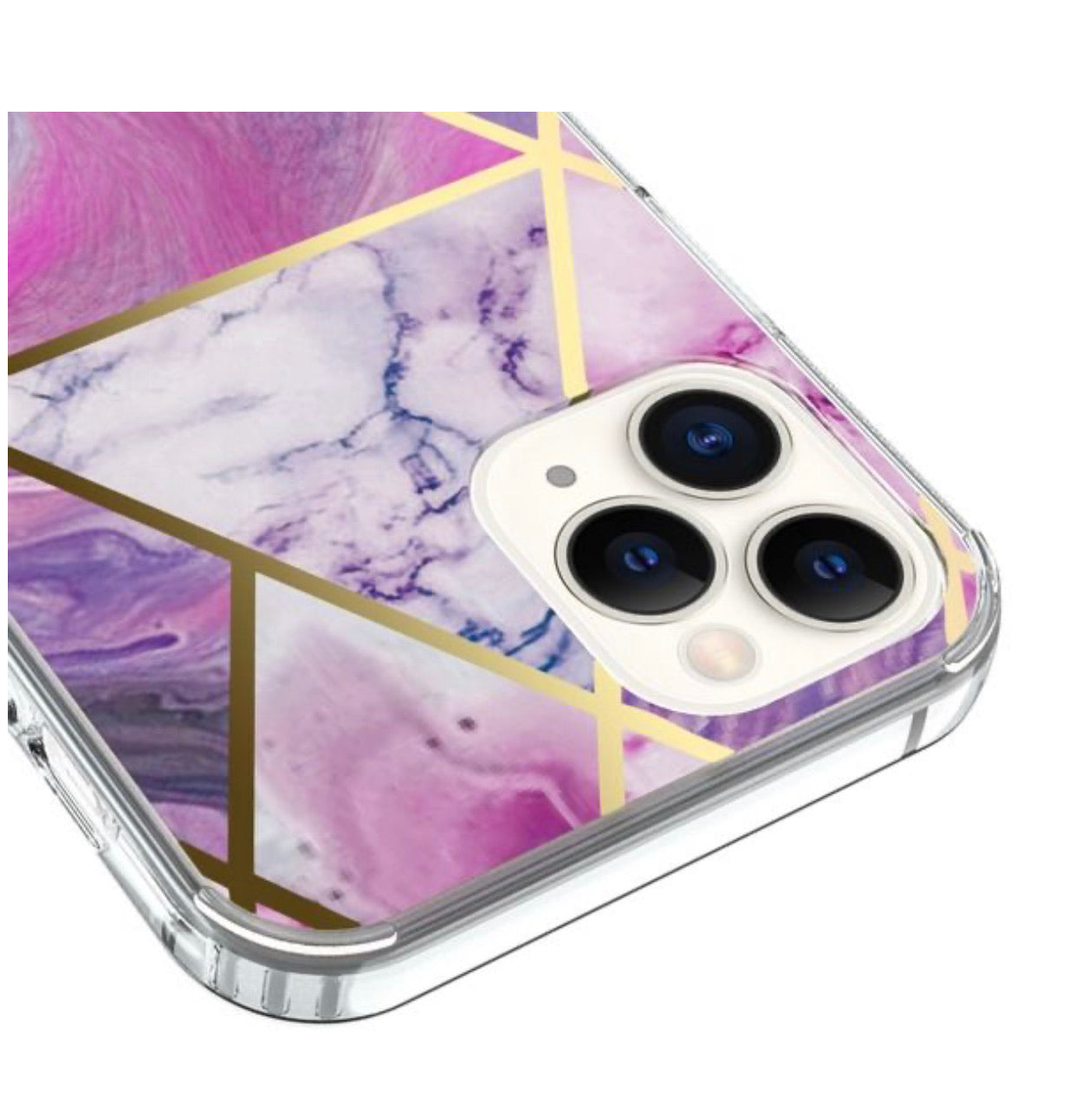 iPhone 12/Pro (6.1) Marble Hybrid Cover