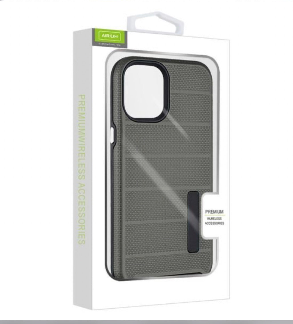 iPhone 12/Pro (6.1) Hybrid Case-Grey