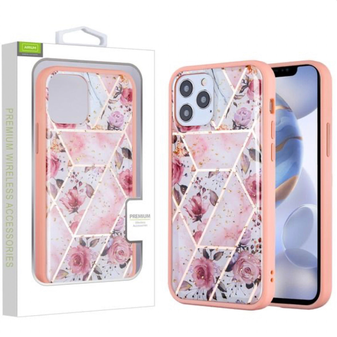 iPhone 12/Pro (6.1) Marble Hybrid Case
