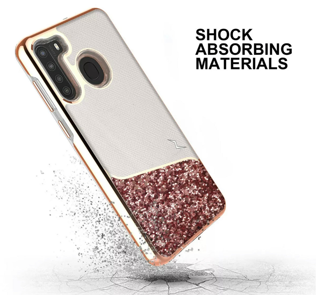 Samsung Galaxy A11 Dual Layered Hybrid Case
