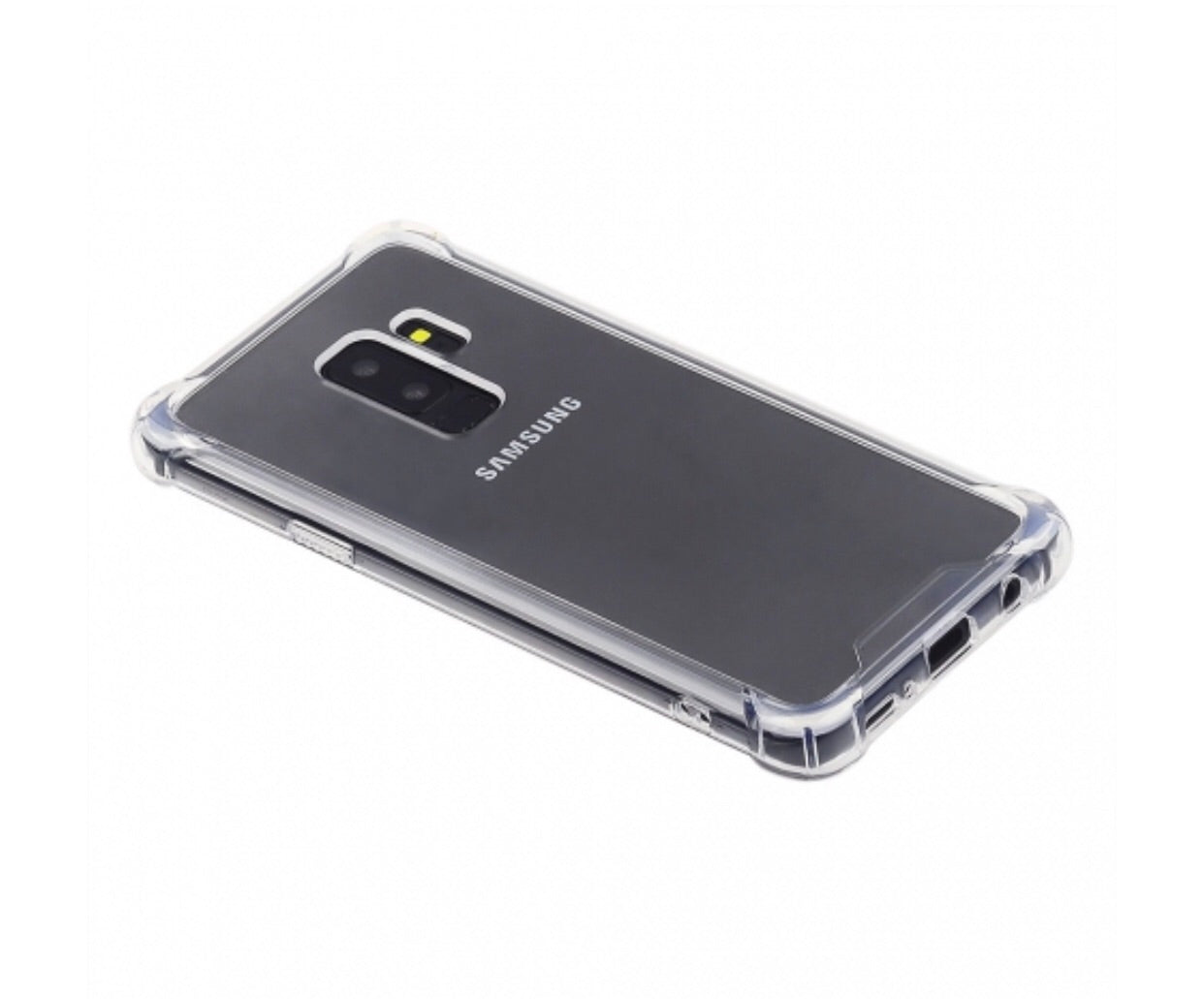 Samsung Galaxy S9 Plus - Clear PC Hard Back with Clear TPU Bumper Case