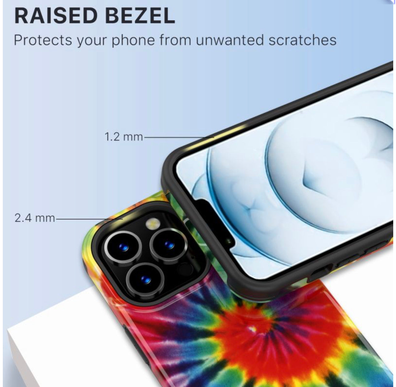 MYBAT PRO FUSE MAGNET SERIES CASE FOR APPLE IPHONE 13 PRO MAX (6.7) - TIE DYE SWIRL