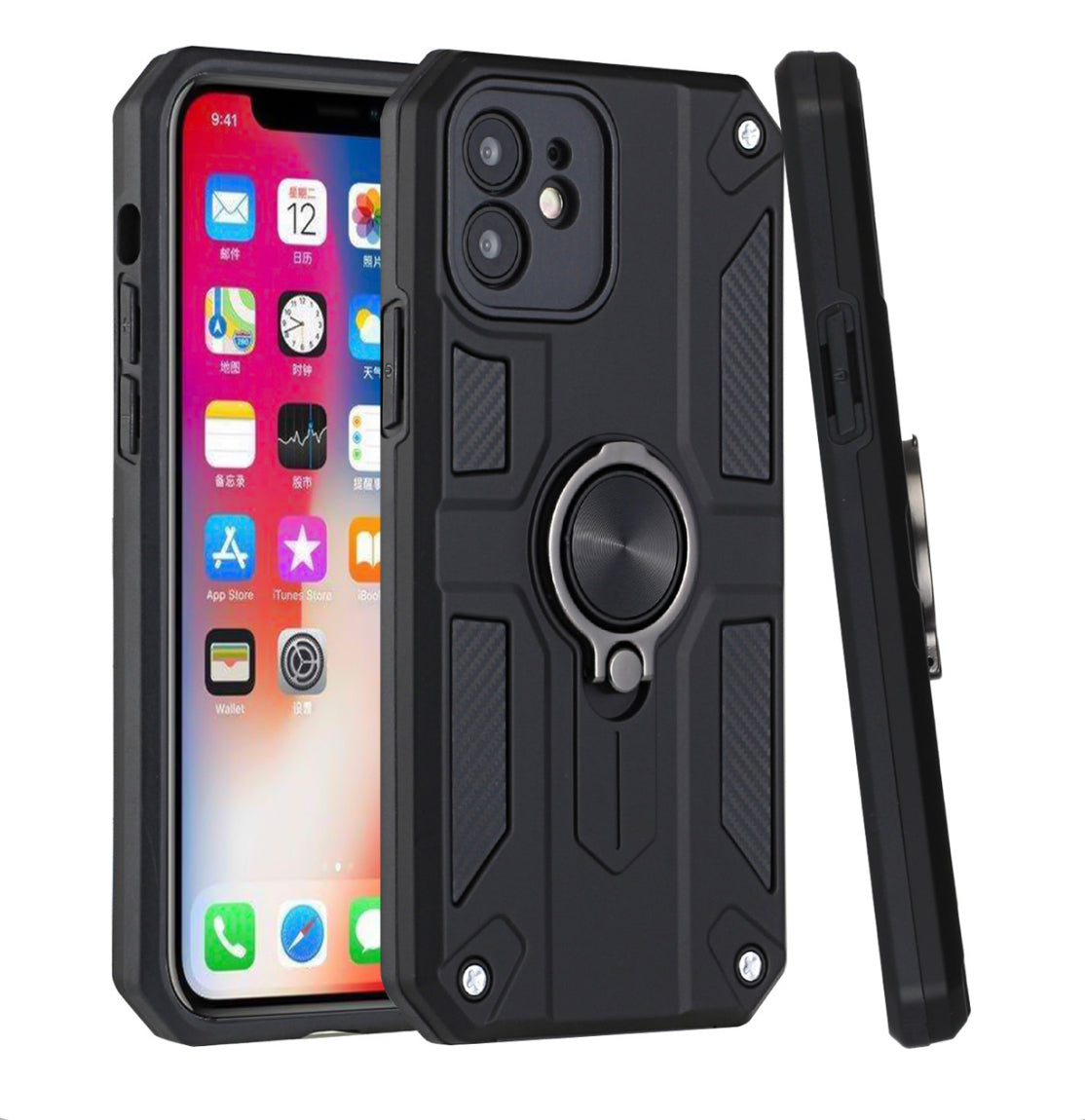 iPhone 13 Pro 6.1 Magnetic Ring Stand Case
