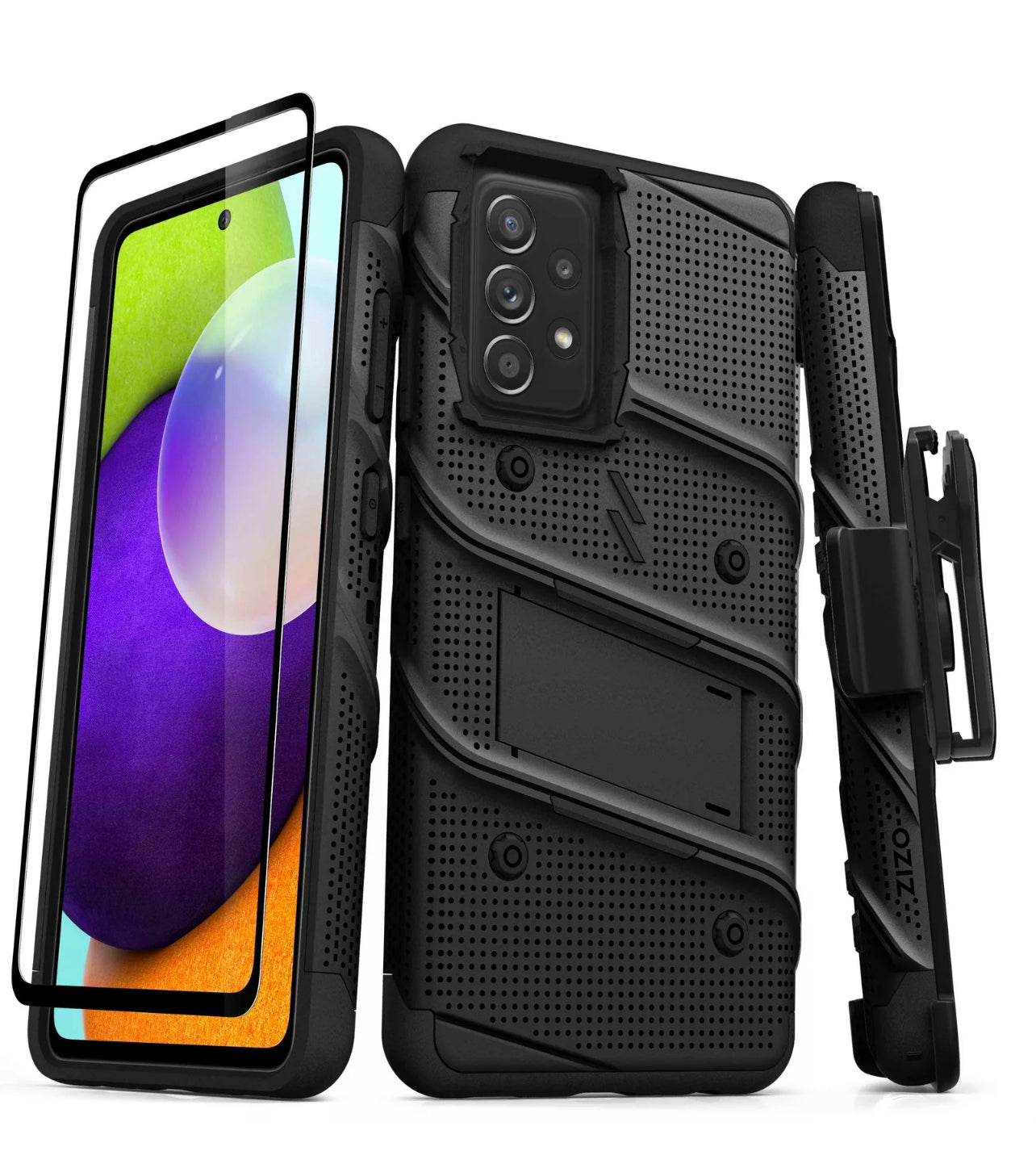 Samsung Galaxy A52 Case W/ Tempered Glass