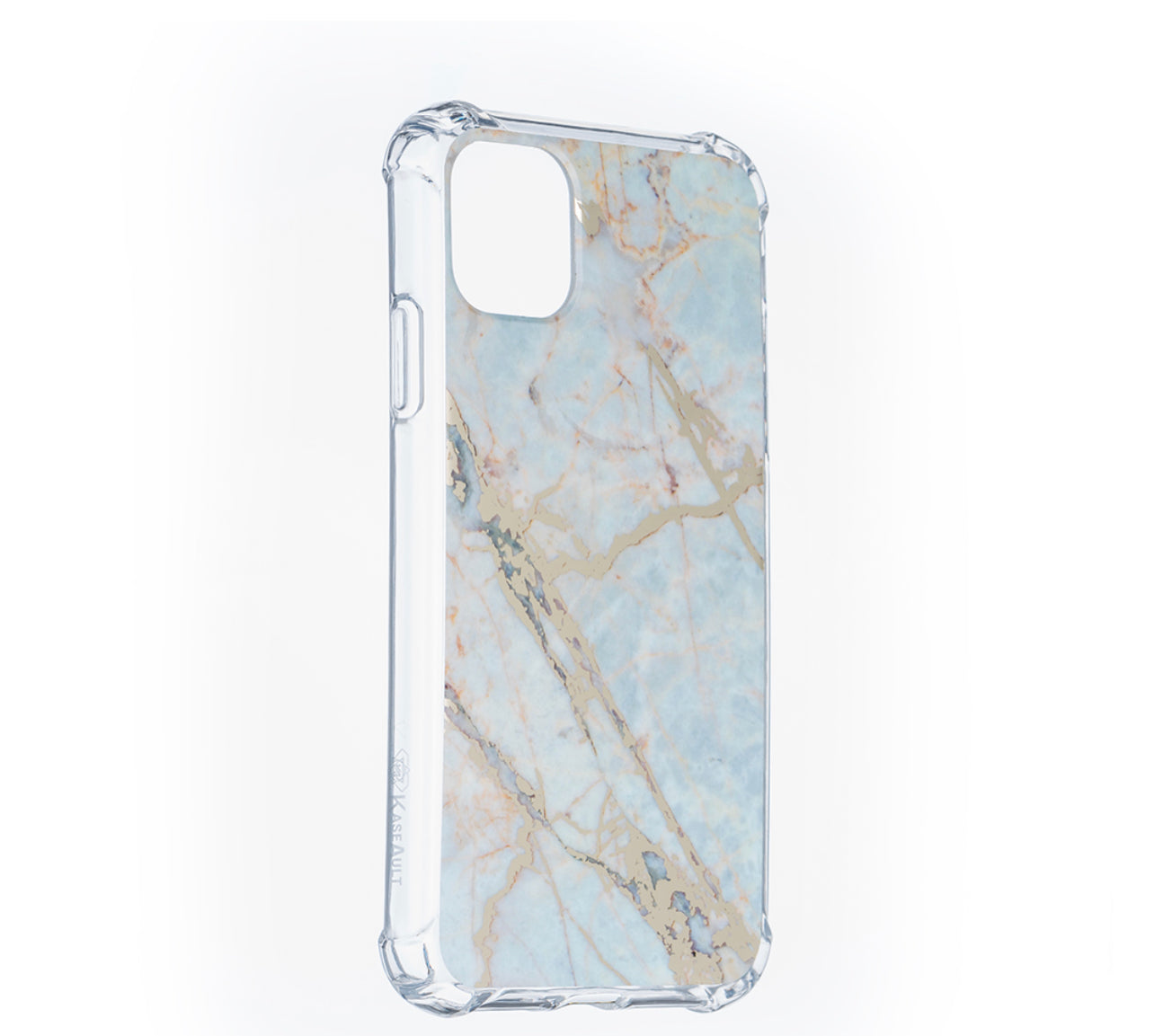 iPhone 12/ProElectroplated Marble Design ShockProof Hard Case