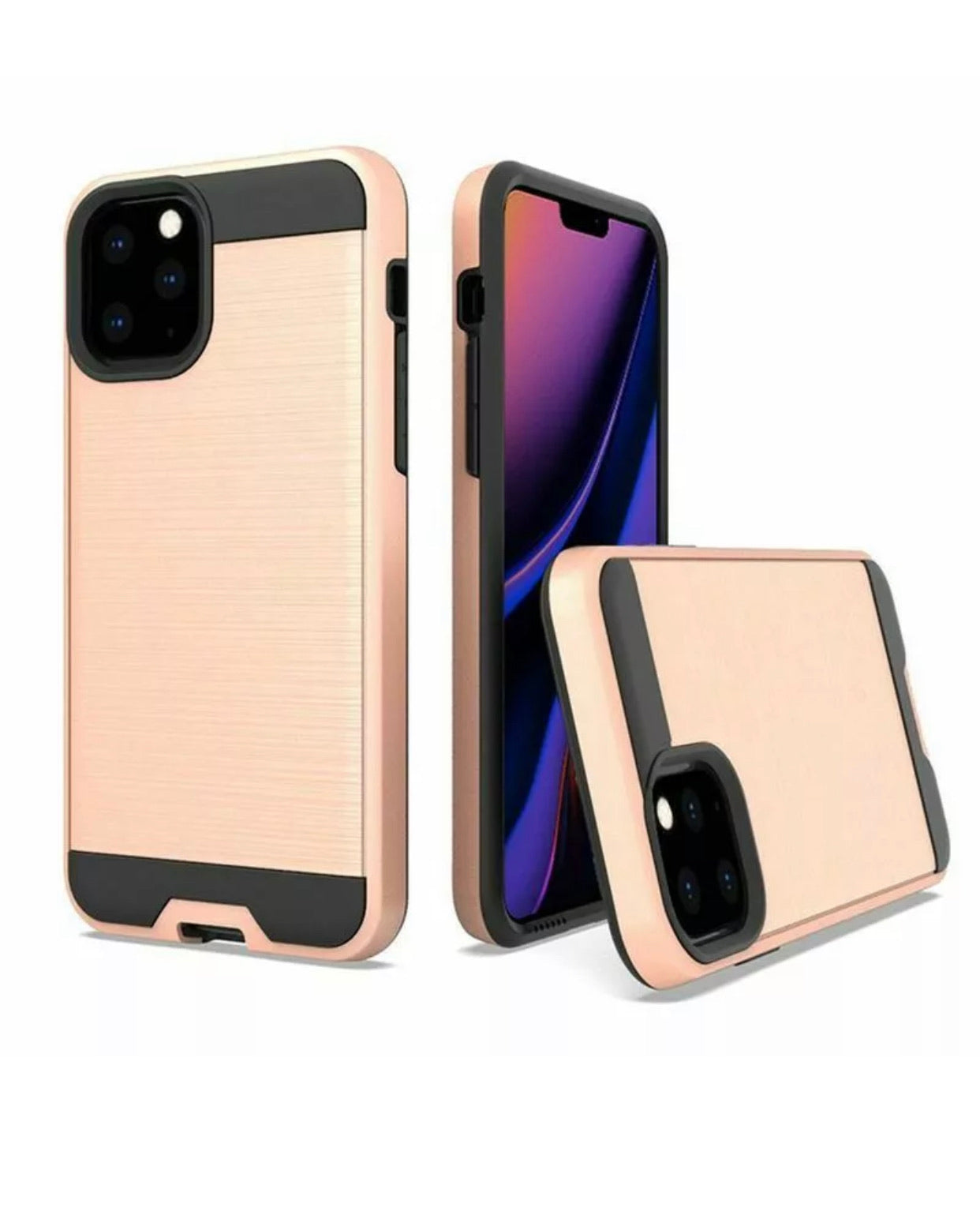 iPhone 11 Metallic Hybrid Case
