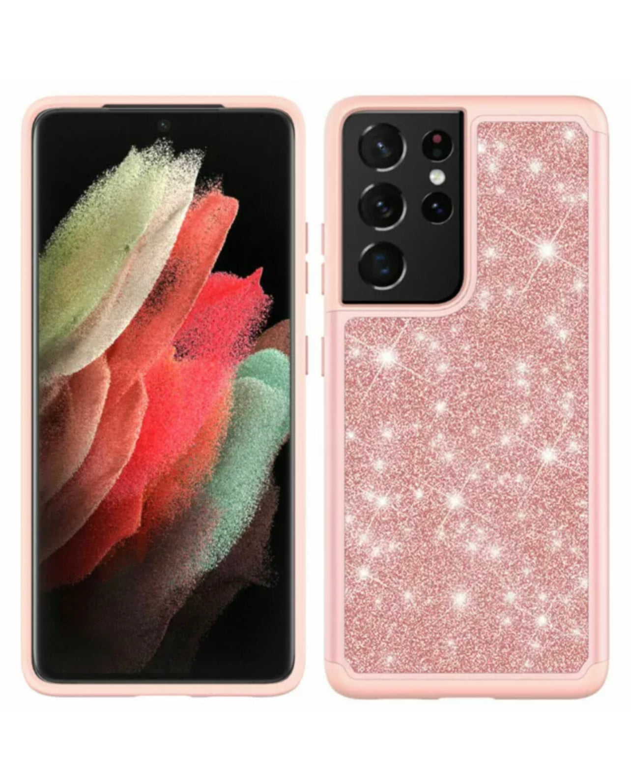 Samsung Galaxy S21 Ultra Glitter Bling Case