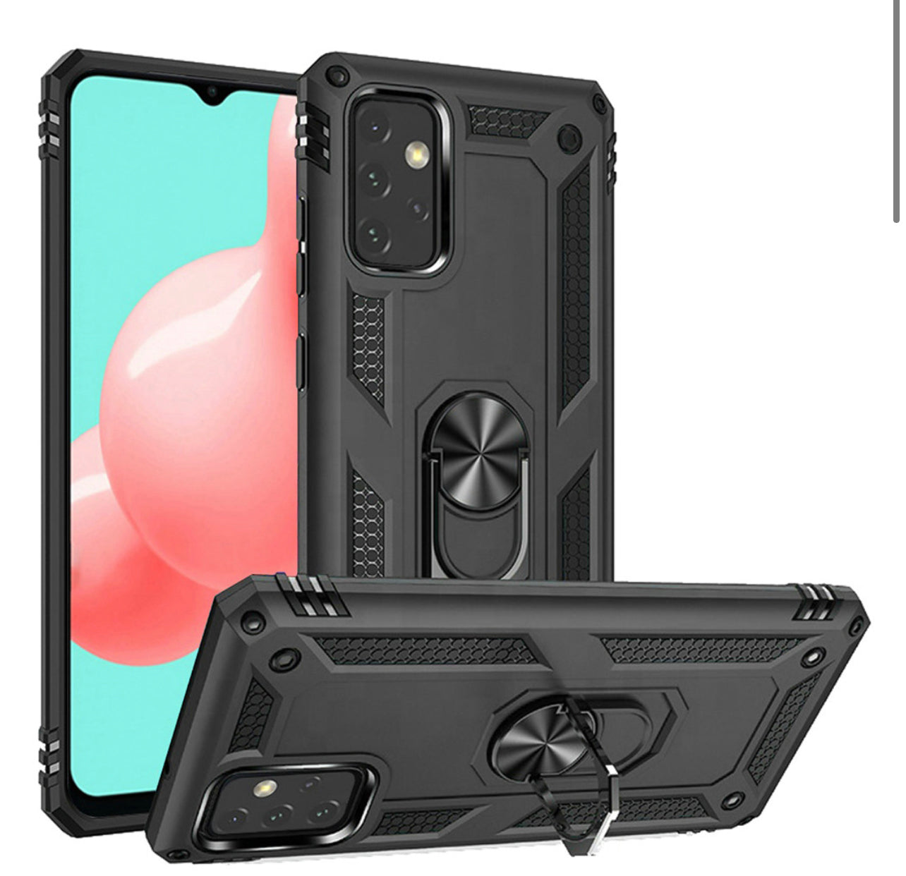 Galaxy A32 Magnetic Ring Kickstand Case