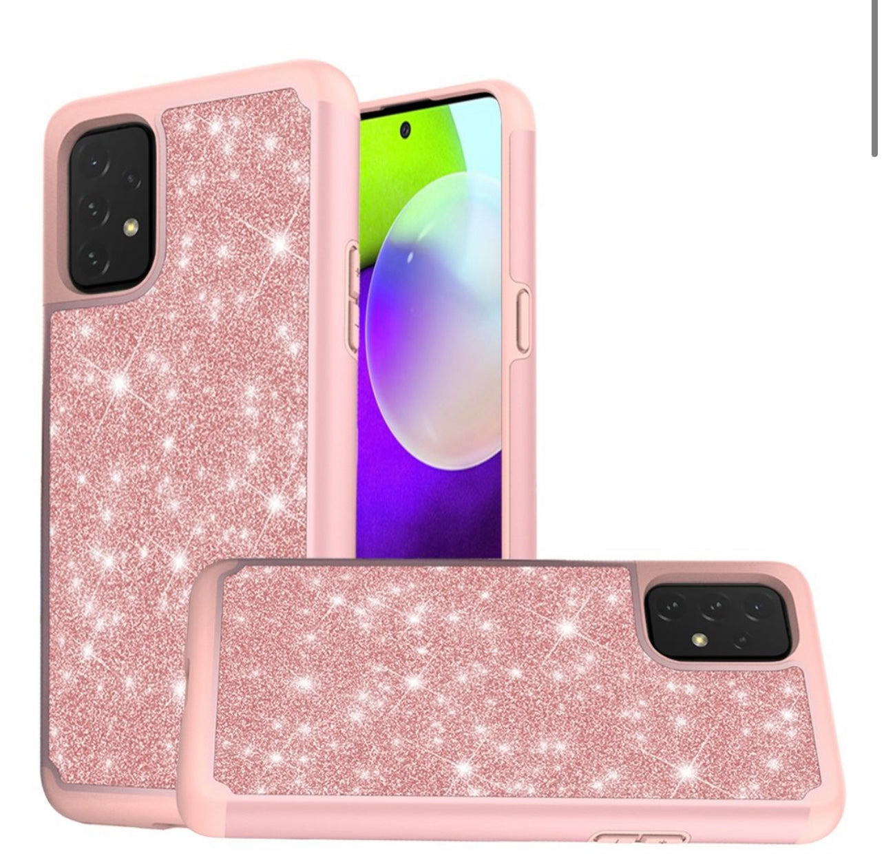 Samsung Galaxy A52 5G Bling Hybrid Case